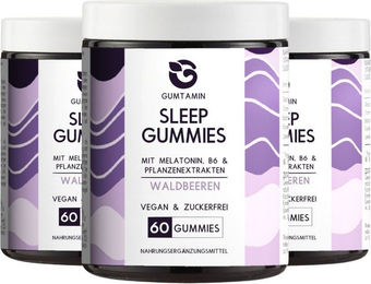 Gumtamin Melatonin Sleep Gummies 180 Stück – Bild 1 von 3