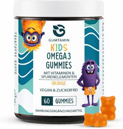 Gumtamin Omega 3 Gummibärchen für Kinder vegan und zuckerfrei – Bild 1 von 1