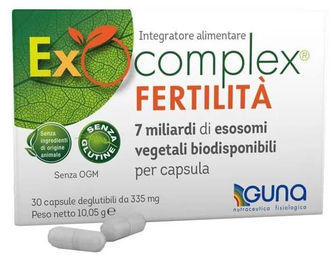 Guna EXOCCOMPLEX FERTILITÄT Vegan und Glutenfrei 30 Kapseln – Bild 1 von 1
