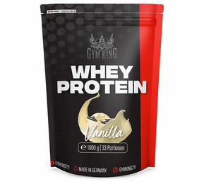 Gym King Whey Protein Konzentrat Pulver Vanille 1000g – Bild 1 von 3