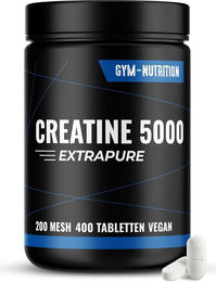 Gym Nutrition Creatin Monohydrat Giga Tabs Hochdosiert Vegan 400 Tabletten – Bild 1 von 1