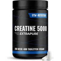 Produktbild von Gym Nutrition Creatin Monohydrat Giga Tabs Hochdosiert Vegan 400 Tabletten