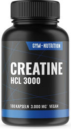 Gym Nutrition Creatine HCL Kapseln vegan 180 Stück – Bild 1 von 1
