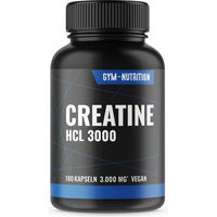 Produktbild von Gym Nutrition Creatine HCL Kapseln vegan 180 Stück