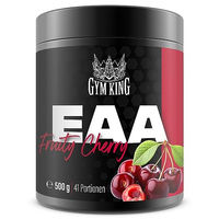 Produktbild von Gym Nutrition EAA Essentielle Aminosäuren Pulver Sour Cherry 500g ohne Aspartam