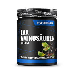 Gym Nutrition EAA Pulver essentielle Aminosäuren vegan 500 g – Bild 1 von 4