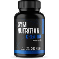 Produktbild von Gym Nutrition Kreatin Monohydrat Kapseln vegan ohne Zusatzstoffe 100 Stück
