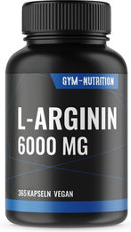 Gym Nutrition L-Arginin Vegan Hochdosiert 365 Kapseln – Bild 1 von 1