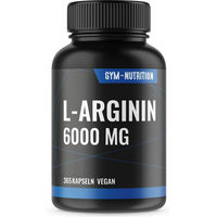 Produktbild von Gym Nutrition L-Arginin Vegan Hochdosiert 365 Kapseln