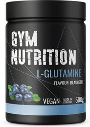 Gym Nutrition L-Glutamin Pulver Blaubeere vegan zuckerfrei ohne Zusatzstoffe 500 g – Bild 1 von 1