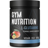 Produktbild von Gym Nutrition L-Glutamin Pulver Mango Maracuja 500 g vegan zuckerfrei ohne Zusatzstoffe