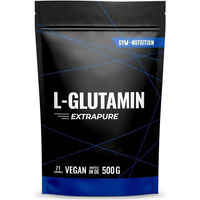 Produktbild von Gym Nutrition L-Glutamin Pulver vegan zuckerfrei ohne Zusatzstoffe 500 g