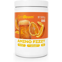 Produktbild von GymBeam Amino Fizzy Aminosäuren-Komplex Brausepulver vegan zuckerfrei glutenfrei laktosefrei 500 g