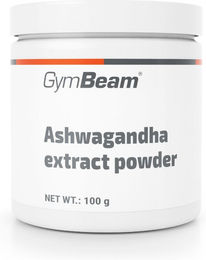 GymBeam Ashwagandha Extrakt 25:1 Pulver vegan glutenfrei laktosefrei 500 g – Bild 1 von 1