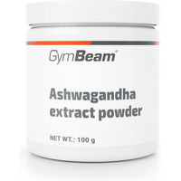 Produktbild von GymBeam Ashwagandha Extrakt 25:1 Pulver vegan glutenfrei laktosefrei 500 g