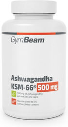 GymBeam Ashwagandha KSM-66 Kapseln 500 mg vegan – Bild 1 von 1