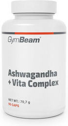 GymBeam Ashwagandha Vita Complex Kapseln vegan laktosefrei glutenfrei – Bild 1 von 1