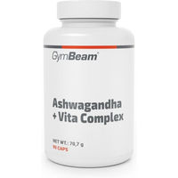 Produktbild von GymBeam Ashwagandha Vita Complex Kapseln vegan laktosefrei glutenfrei