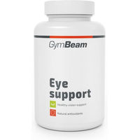Produktbild von GymBeam Augen-Komplex Kapseln mit Vitamin A, B2 und Zink vegan glutenfrei laktosefrei für Erwachsene