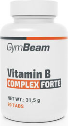 GymBeam B-Komplex Forte Vitamin B-Komplex Tabletten 90 Stück – Bild 1 von 3
