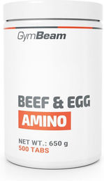 GymBeam Beef Egg Aminosäuren-Komplex Tabletten zuckerfrei laktosefrei glutenfrei – Bild 1 von 1
