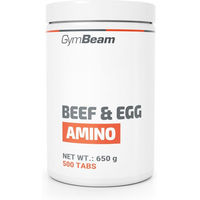 Produktbild von GymBeam Beef Egg Aminosäuren-Komplex Tabletten zuckerfrei laktosefrei glutenfrei