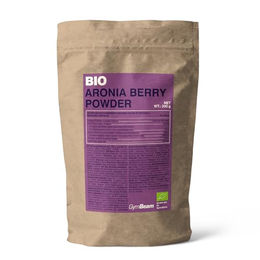GymBeam BIO Aroniabeeren Pulver zuckerfrei und ohne Zusatzstoffe 200 g – Bild 1 von 2