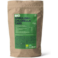 Produktbild von GymBeam BIO Spirulina Chlorella Superfood-Mischung Tabletten vegan glutenfrei laktosefrei