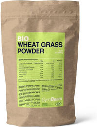 GymBeam BIO Weizengraspulver vegan glutenfrei und laktosefrei 200 g – Bild 1 von 1