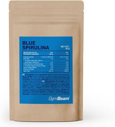 GymBeam Blaue Spirulina Arthrospira platensis Pulver vegan und glutenfrei – Bild 1 von 1