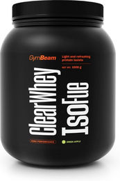 GymBeam Clear Whey IsoFue Molkenprotein-Isolat Pulver glutenfrei 1000 g – Bild 1 von 1