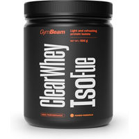 Produktbild von GymBeam Clear Whey IsoFue Molkenprotein-Isolat Pulver glutenfrei