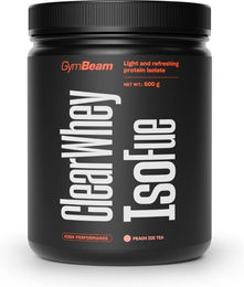 GymBeam Clear Whey IsoFue Molkenprotein-Isolat Pulver glutenfrei 500 g – Bild 1 von 1