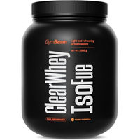 Produktbild von GymBeam Clear Whey IsoFue Molkenprotein-Isolat Pulver glutenfrei