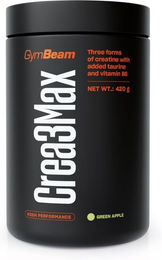 GymBeam Crea3Max Mehrkomponenten-Kreatin Pulver vegan glutenfrei laktosefrei – Bild 1 von 1