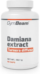 GymBeam Damiana-Extrakt Turnera diffusa Kapseln vegan glutenfrei laktosefrei 90 Stück – Bild 1 von 1