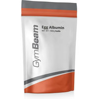 Produktbild von GymBeam Ei-Albumin Eiweißpulver laktosefrei und zuckerarm, 1000 g
