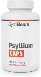 GymBeam Flohsamenschalen Kapseln vegan und glutenfrei 120 Stück – Bild 1 von 2