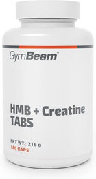 GymBeam HMB Kreatin Monohydrat Tabletten vegan glutenfrei laktosefrei 180 Stück – Bild 1 von 1