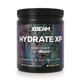 GymBeam Hydrate XP Elektrolyt-Vitamin-Komplex Pulver grüner Apfel – Bild 1 von 3