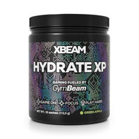 Produktbild von GymBeam Hydrate XP Elektrolyt-Vitamin-Komplex Pulver grüner Apfel