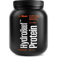 Produktbild von GymBeam HydroBeef Protein Rinderhydrolysat Pulver laktosefrei und glutenfrei