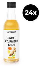 GymBeam Ingwer & Kurkuma Shot Ampullen 24 x 50 ml – Bild 1 von 1