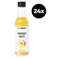Produktbild von GymBeam Ingwershot Ampullen 24 x 50 ml