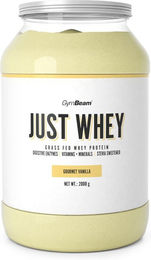 GymBeam Just Whey Molkenprotein Pulver Vanille 2000g – Bild 1 von 3