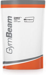 GymBeam Kreatin Monohydrat Creapure mit Dextrose Pulver vegan laktosefrei glutenfrei – Bild 1 von 1