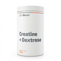 Produktbild von GymBeam Kreatin Monohydrat mit Dextrose Pulver 750 g vegan laktosefrei glutenfrei