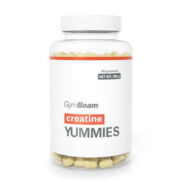 GymBeam Kreatin Monohydrat Yummies Gummis glutenfrei und laktosefrei 60 Stück – Bild 1 von 2