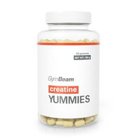 Produktbild von GymBeam Kreatin Monohydrat Yummies Gummis glutenfrei und laktosefrei 60 Stück