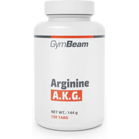 Produktbild von GymBeam L-Arginin Tabletten vegan glutenfrei laktosefrei 120 Stück